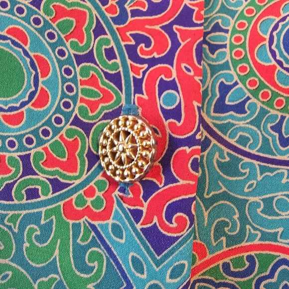 Vintage 1980s Leslie Fay Mandala Secretary Dress - Picture 12 of 15